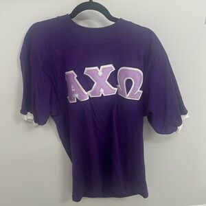 Custom-made Alpha Chi Omega Purple Jersey